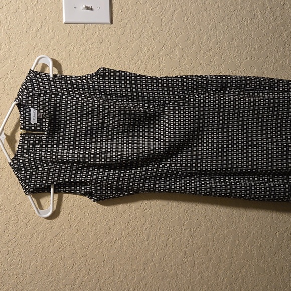 Calvin Klein Dresses & Skirts - Calvin Klein Dress Black and White Print Dress Size 2